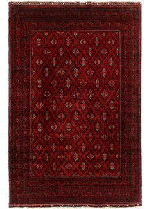 Dark Red Khal Mohammadi 6' 4 x 9' 8 - No. 69440