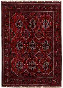 Dark Red Khal Mohammadi 6' 4 x 9' 4 - SKU 69590