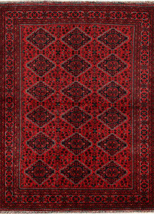 Dark Red Khal Mohammadi 6' 8 x 9' 9 - SKU 69594
