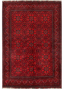 Dark Red Khal Mohammadi 6' 8 x 9' 9 - SKU 69599