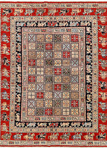 Multi Colored Ziegler 7' 10 x 9' 7 - SKU 71372