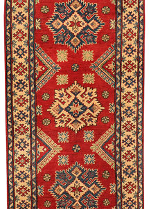 Firebrick Kazak 2' 7 x 9' 6 - SKU 71909