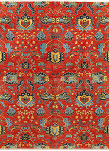 Red Suzani 8' x 10' 6 - SKU 72053