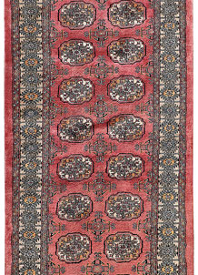 Indian Red Bokhara 3' 2 x 7' 5 - SKU 72560