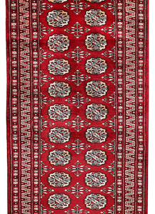 Dark Red Bokhara 2' 7 x 9' 7 - SKU 72565