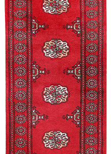 Red Bokhara 2' 6 x 9' 11 - SKU 72570