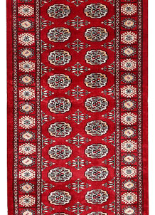 Dark Red Bokhara 2' 11 x 9' 1 - SKU 72571