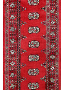 Red Bokhara 2' 6 x 10' - SKU 72608