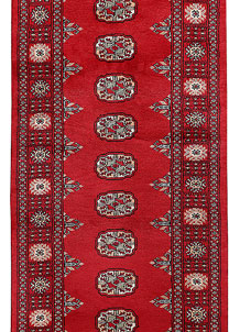 Red Bokhara 2' 6 x 10' 4 - SKU 72610