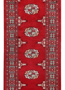 Red Bokhara 2' 5 x 9' 7 - SKU 72611