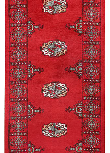Red Bokhara 2' 7 x 9' 6 - SKU 72613
