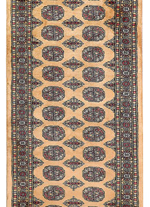 Sandy Brown Bokhara 2' 7 x 8' 9 - SKU 72621