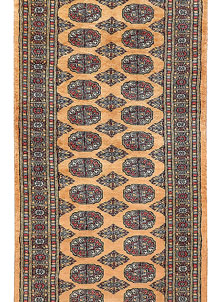Sandy Brown Bokhara 2' 7 x 10' 9 - SKU 72627