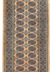 Sandy Brown Bokhara 2' 7 x 10' 9 - SKU 72631