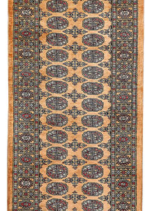 Sandy Brown Bokhara 2' 8 x 11' 6 - SKU 72634