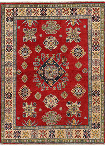 Firebrick Kazak 4' 11 x 6' 7 - SKU 72847