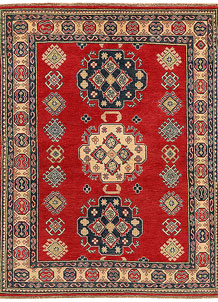 Firebrick Kazak 4' 10 x 6' 7 - SKU 72852