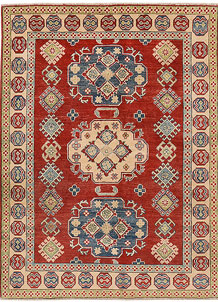 Firebrick Kazak 4' 10 x 6' 6 - SKU 72931