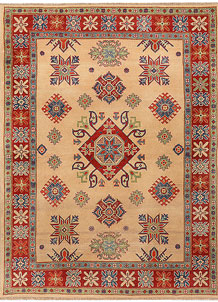 Bisque Kazak 5' x 6' 9 - SKU 73252