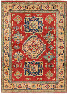 Red Kazak 5' 1 x 6' 11 - SKU 73255