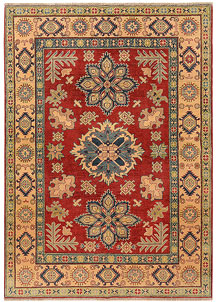 Firebrick Kazak 4' 10 x 6' 8 - SKU 73261
