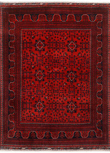 Firebrick Khal Mohammadi 4' 8 x 6' 5 - SKU 73273