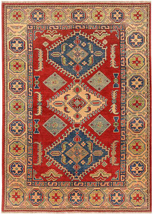 Firebrick Kazak 4' 10 x 6' 11 - SKU 73323