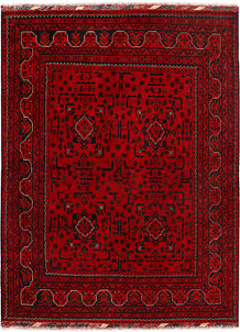 Firebrick Khal Mohammadi 4' 10 x 6' 5 - SKU 73400