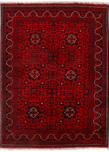 Firebrick Khal Mohammadi 4' 9 x 6' 6 - SKU 73403