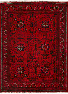 Firebrick Khal Mohammadi 4' 10 x 6' 7 - SKU 73404