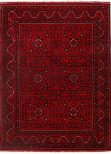 Firebrick Khal Mohammadi 4' 10 x 6' 5 - SKU 73406