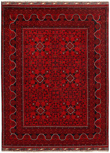 Firebrick Khal Mohammadi 4' 9 x 6' 5 - SKU 73411