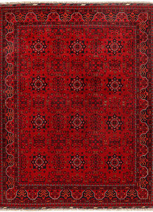 Firebrick Khal Mohammadi 4' 11 x 6' 4 - SKU 73412