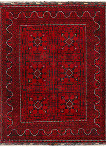 Firebrick Khal Mohammadi 4' 11 x 6' 3 - SKU 73416