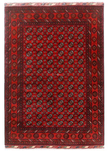 Firebrick Khal Mohammadi 4' 9 x 6' 7 - SKU 73917